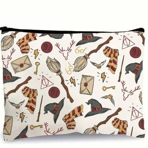 Harry Potter Inspired Cosmetic Makeup Travel Bag Pouch